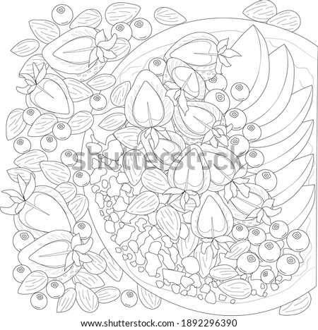 Download Breakfast Food Coloring Pages At Getdrawings Free Download