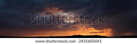 Similar – Image, Stock Photo Gloomy nature Nature