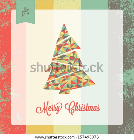 Christmas Tree Stock Vector Illustration 157495373 : Shutterstock