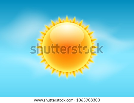 Sun Realistic Rays Icon Vector Weather Forecast Sky Design Sunshine Nature Summer Light Sun Realistic Rays Icon Vector Weather Forecast Sky Design Sunshine Nature Summer Light