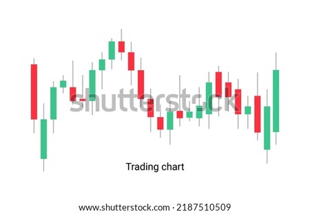 Chart candle stock graph forex market. Trade candle chart stock finance price exchange background crypto currency