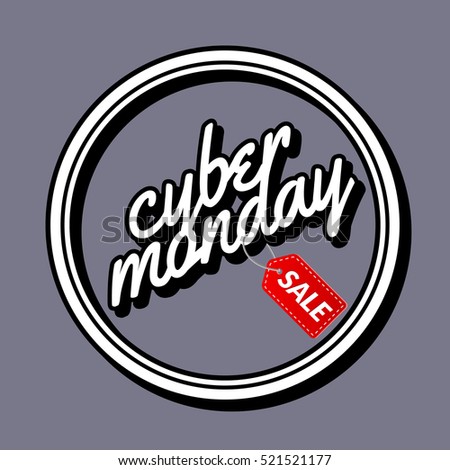 Cyber monday SALE background. Online sale offer. Internet cyber monday discount for shop.