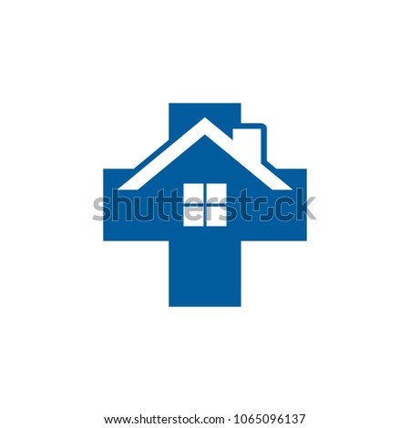 House Medical Logo Icon Design