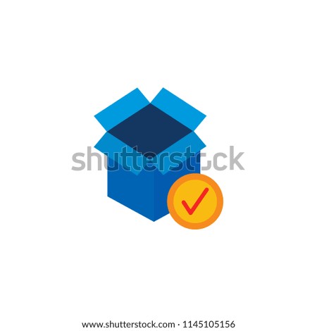 Check Logistic Logo Icon Design