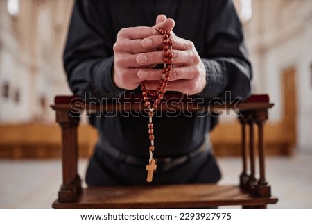 Similar – Image, Stock Photo Behind the Catholic Church