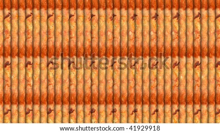 Seamless background made from onion rolls.