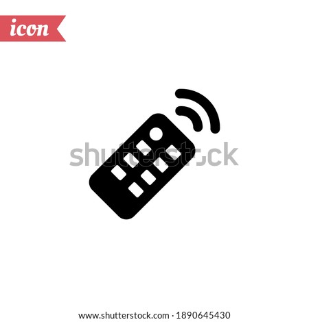 remote controller icon. Vector illustration EPS 10.
