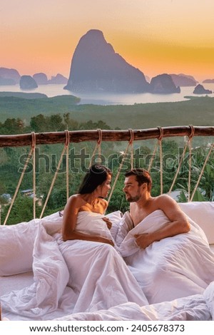 Similar – Image, Stock Photo Hut in the jungle near Ninh Binh, Vietnam