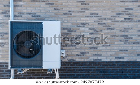 Similar – Image, Stock Photo air source heat pump.