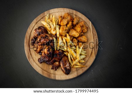 Similar – Image, Stock Photo Nibbling honey out of the jar with a spoon