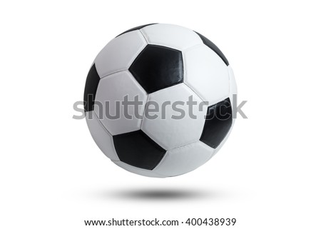 soccer ball isolated on white background. Stockfoto © 