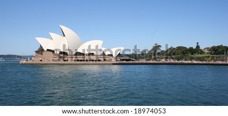 Editorial: Sydney, Australia - October, 2008: Sydney Opera House was inscribed as a UNESCO World Heritage Site on 28 June 2007