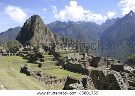 Machu Picchu, Peru, is perhaps the most famous icon of the Inca World. It was listed as UNESCO World Heritage Site in 1983, and in 2007 it was voted one of the New Seven Wonders of the World.