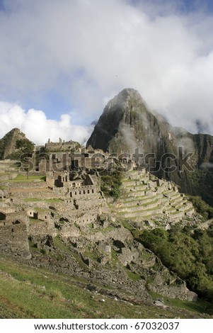 Machu Picchu, Peru, is perhaps the most famous icon of the Inca World. It was listed as UNESCO World Heritage Site in 1983, and in 2007 it was voted one of the New Seven Wonders of the World.