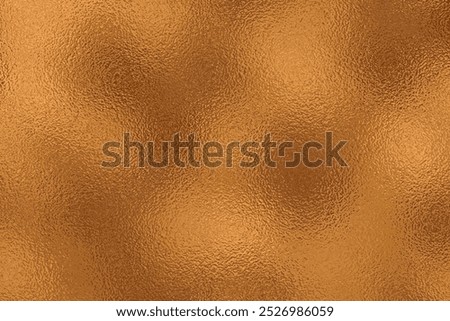 Luxury metallic copper foil leaf texture background.Vector illustration.