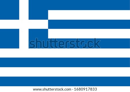 FROM VECTOR FLAG SERIES GREECE