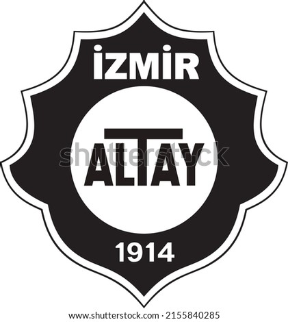 VECTORAL LOGO OF ALTAY DISTRICT OF IZMIR