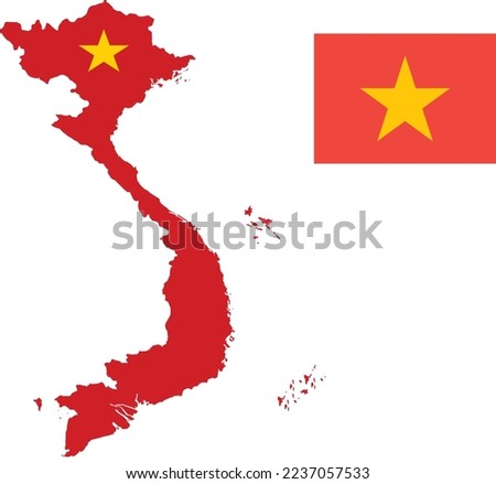 Vector edited and cleaned Vietnam map
