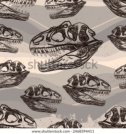 T Rex Skull Drawing | Free download on ClipArtMag