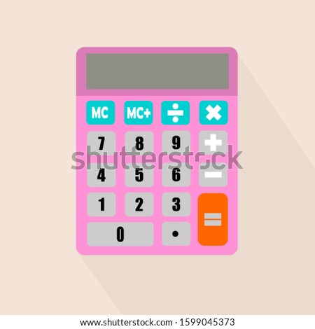 Pink Calculator Icon At Getdrawings Free Download