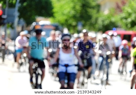 Similar – Image, Stock Photo Fridays for future demo