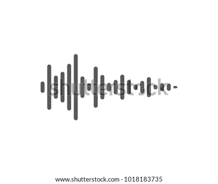 soundwave ilustration logo vector icon template