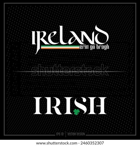 Ireland, Erin go bragh, Irish, Ireland Emblem, Irish Emblem, Ireland Flag, Flag