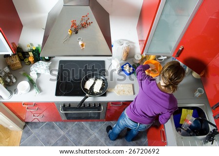 kitchen Stock foto © 