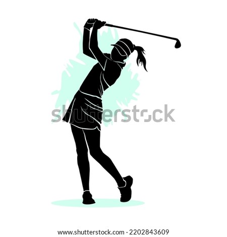 Ladies Golf Clipart | Free download on ClipArtMag