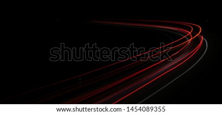 Similar – Image, Stock Photo red line Abstract Asphalt
