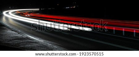 Similar – Image, Stock Photo red line Abstract Asphalt
