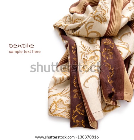 Cotton fabric with a striped pattern, the traditional European design