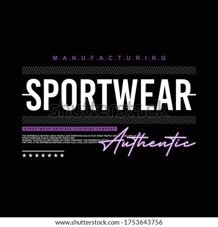 manufacturing sportwear authentic vintage fashion