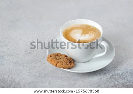 Similar – Foto Bild kekse und kaffee Kekse