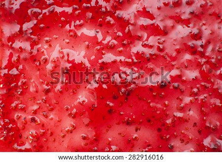Texture: raspberry jam, food theme background