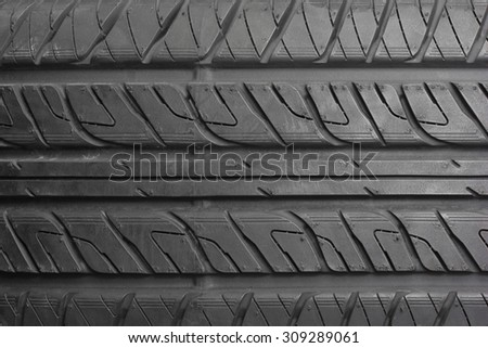 Tire textured for background. rubber