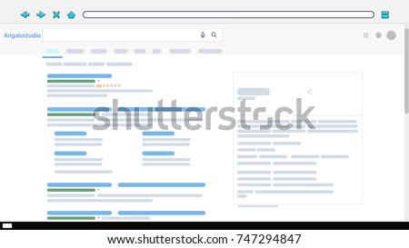 Searcher template background vector illustration