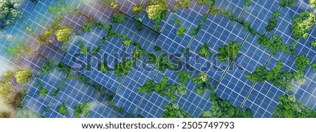 Similar – Image, Stock Photo Renewable energies