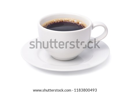 Similar – Image, Stock Photo White cup of black or red fruit tea over green background