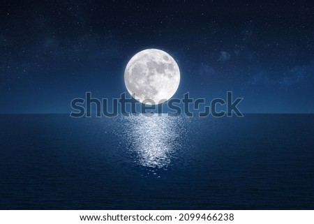 Similar – Image, Stock Photo a lake full of clouds Lake