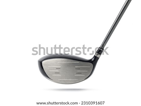 Similar – Image, Stock Photo Golf balls and clubs on golf course