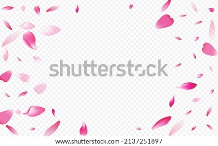 Light Apple Vector Transparent Background. Rosa Flutter Texture. Sakura Garden Pattern. Leaf Springtime Cover. Purple Cherry Overlay Backdrop.