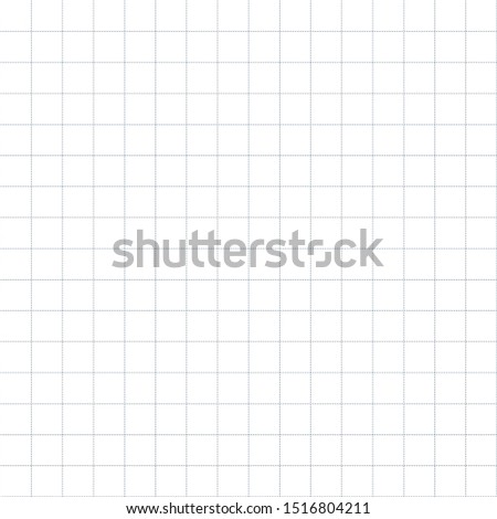 Gray square grid pattern small dotted line closeup template. Mathematic grid background. Grey lined memo note paper.