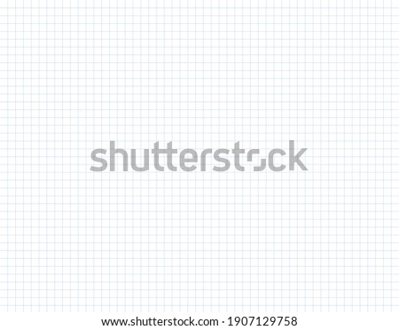 Dotted square paper surface grid vector illustration. Squared texture cage mathematics background. Square wide lined sheet notebook paper.