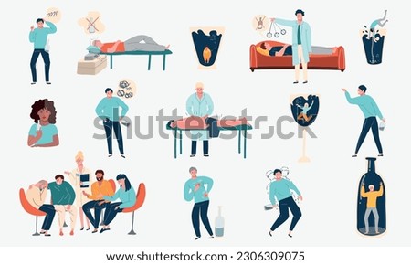 Similar – Image, Stock Photo Anonymous person with alcoholic drink with sliced grapefruit and ice