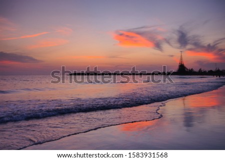 Similar – Image, Stock Photo western beach Senses