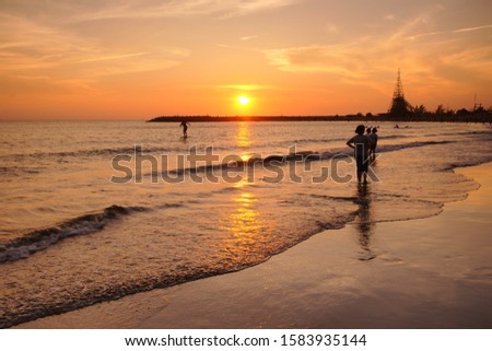 Similar – Image, Stock Photo western beach Senses