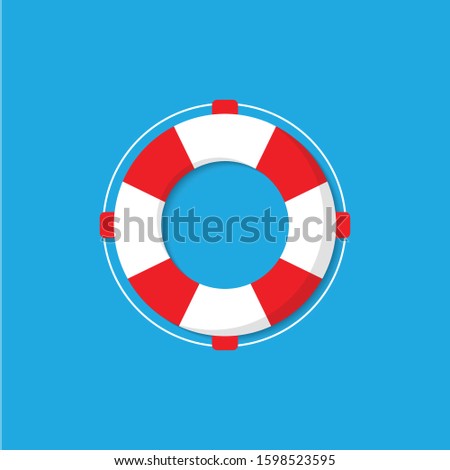 Lifebuoy icon design. vector illustration