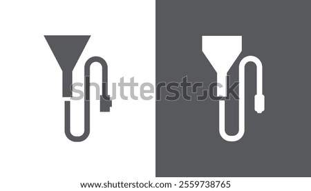 Beer bong icon set design. vector illustration