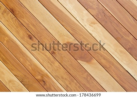 teak wood plank texture with natural patterns / teak plank / teak wall with diagonal pattern